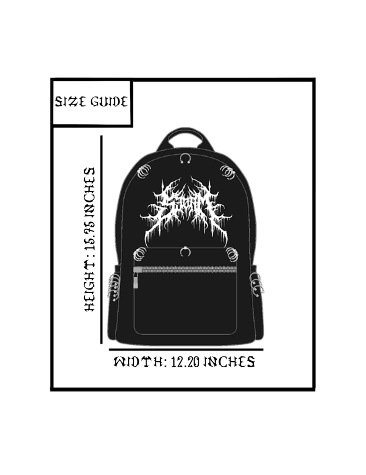 PIERCED BACKPACK