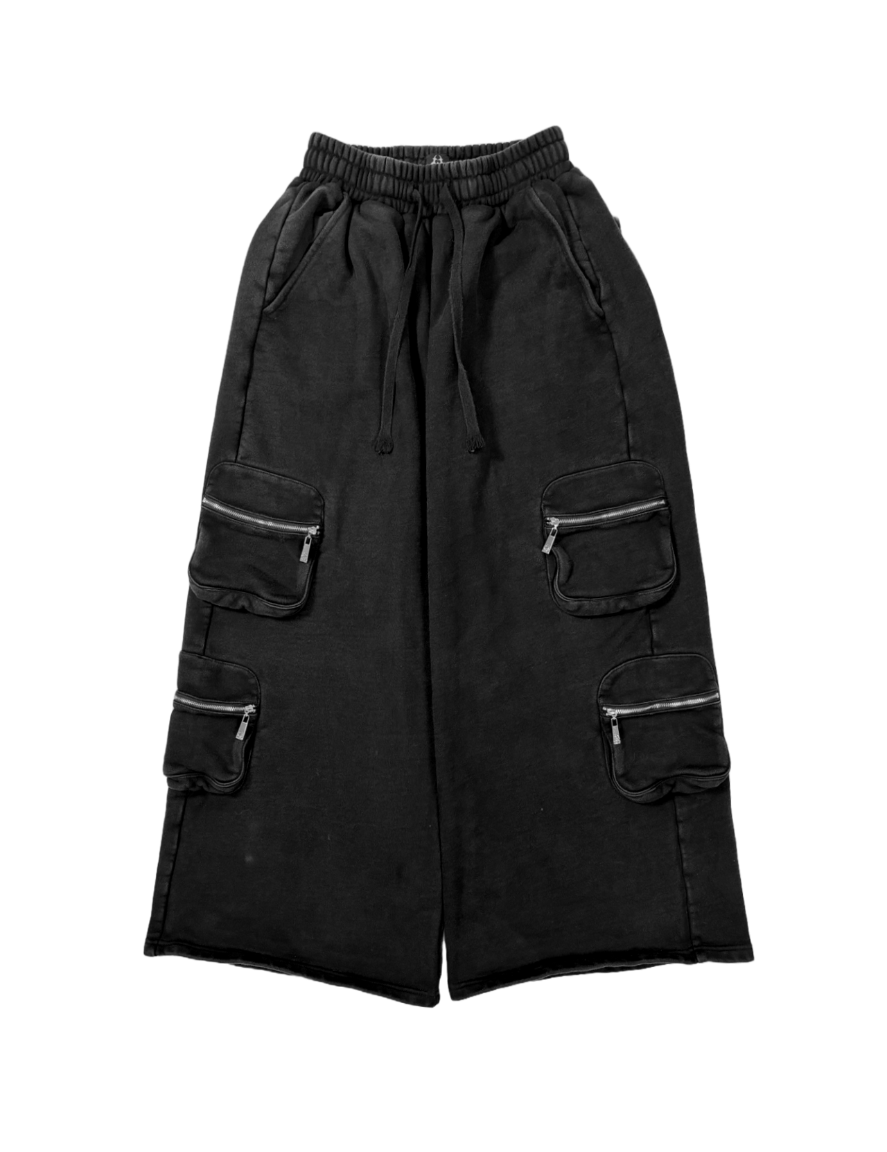 ZIPPERED CARGO SWEATS